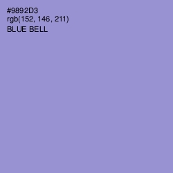 #9892D3 - Blue Bell Color Image